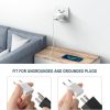 Lenink 6 Packs US to Europe Plug Adapter, Type C Travel Adapter, Fireproof Portable European Power Converter Plug for USA to EU Italy France Germany Spain Maldives - Image 4