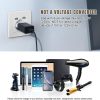 Lenink 6 Packs US to Europe Plug Adapter, Type C Travel Adapter, Fireproof Portable European Power Converter Plug for USA to EU Italy France Germany Spain Maldives - Image 6